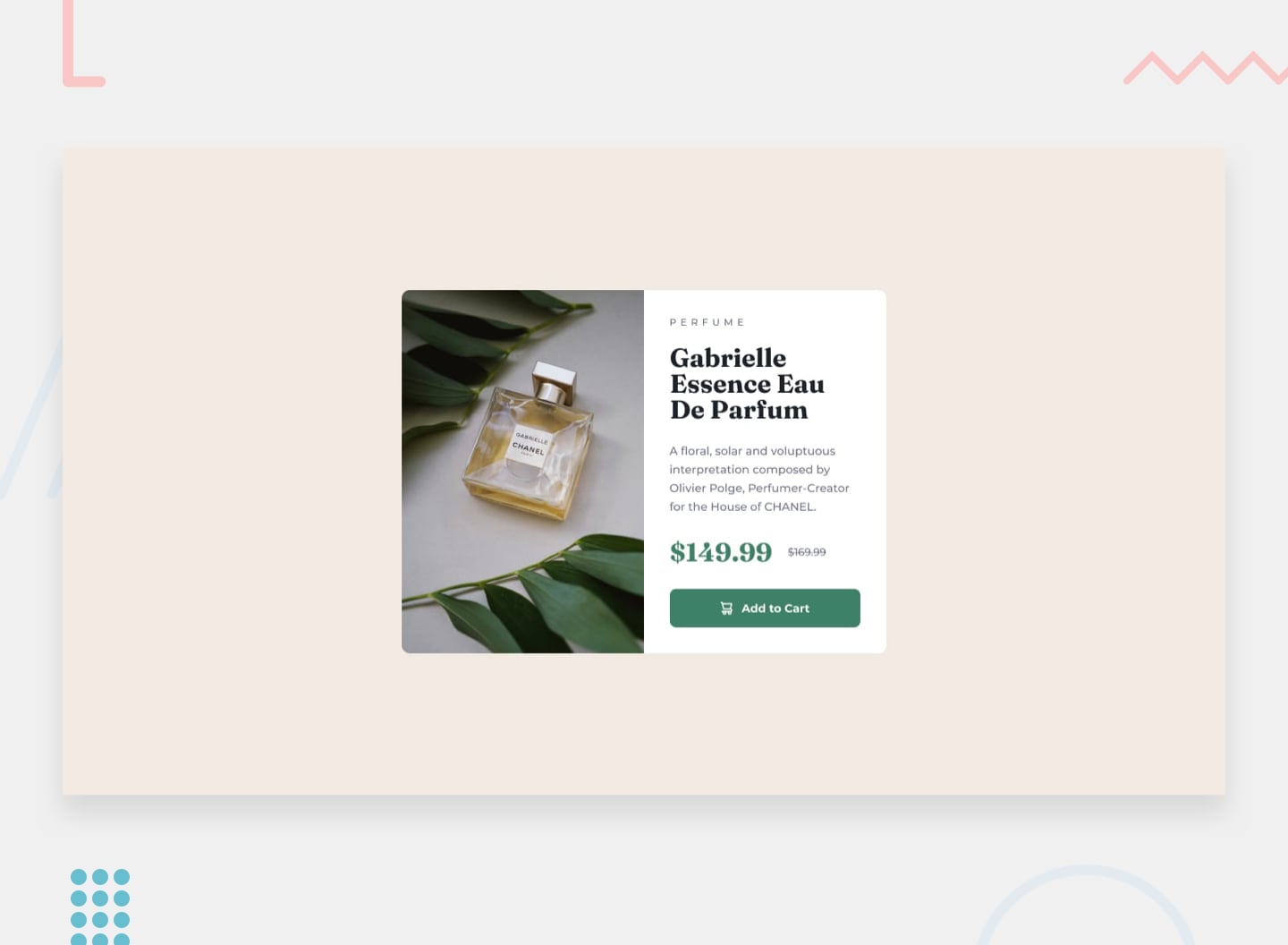product preview card component