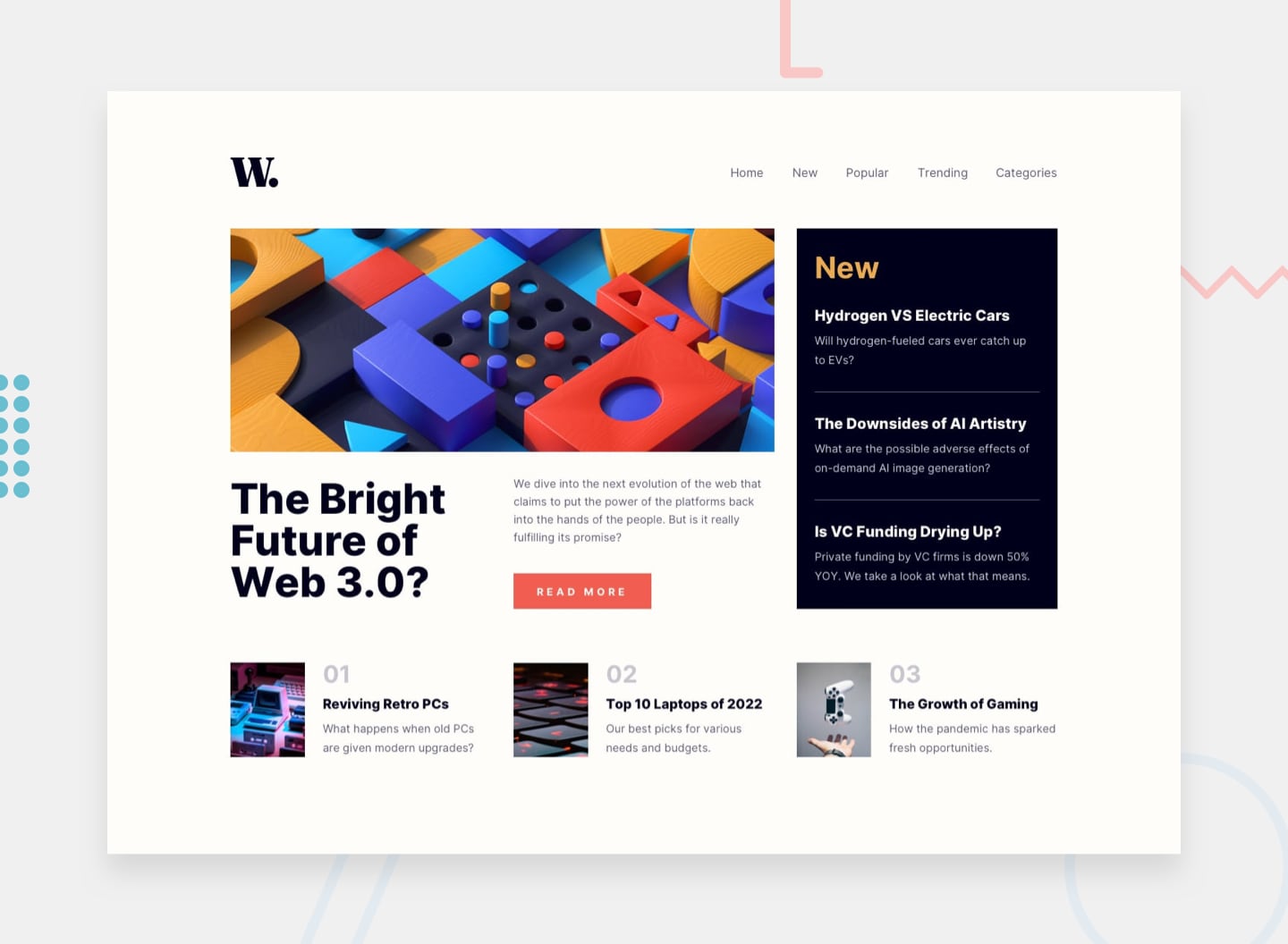 news homepage